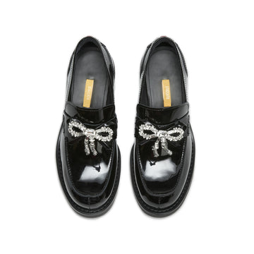 STACCATO Galaxy Jazz Platform Loafers - Midnight Black