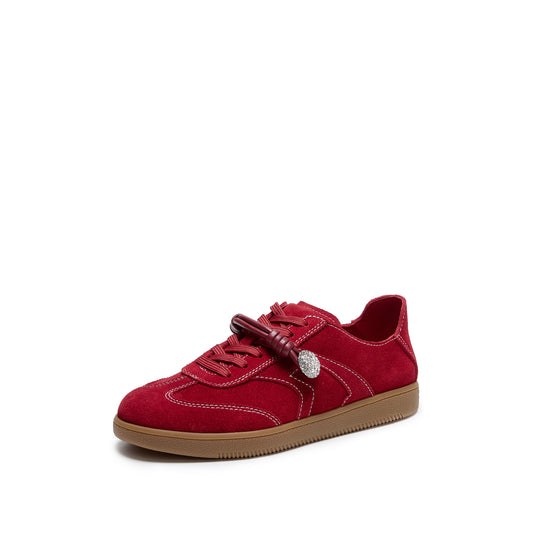 STACCATO Retro Trainer Sneakers - Bright Red
