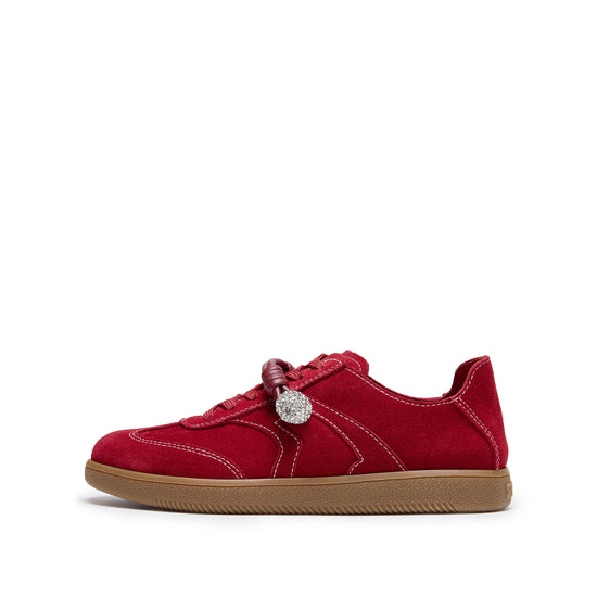 STACCATO Retro Trainer Sneakers - Bright Red