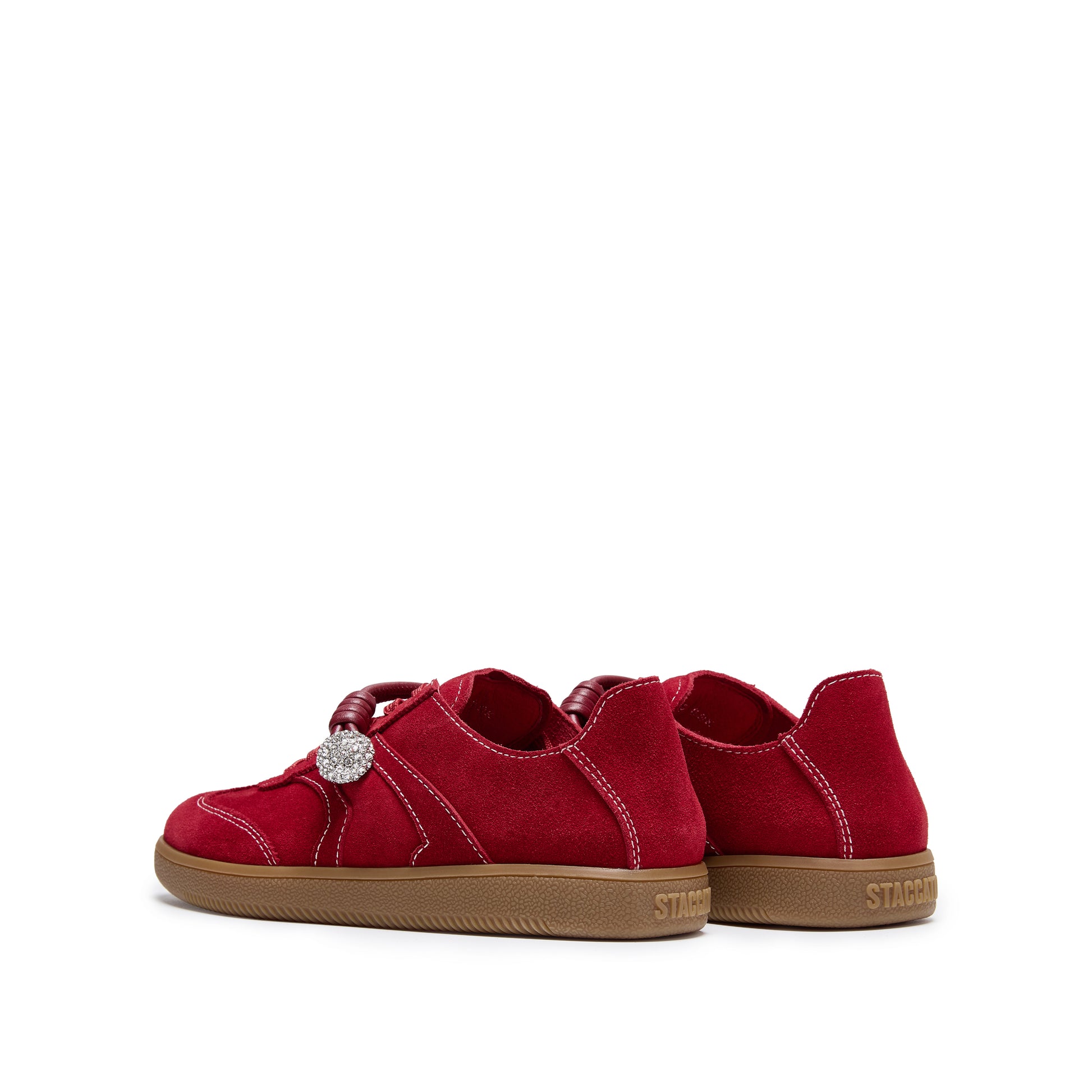 STACCATO Retro Trainer Sneakers - Bright Red