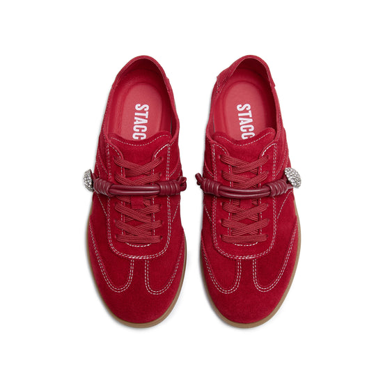 STACCATO Retro Trainer Sneakers - Bright Red