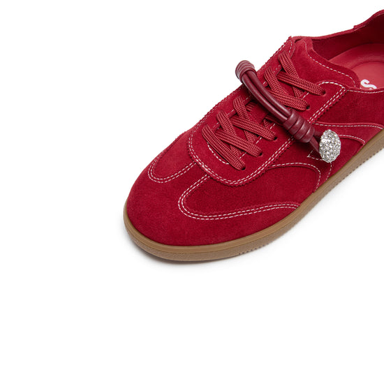 STACCATO Retro Trainer Sneakers - Bright Red