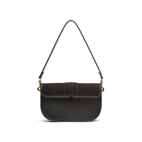 STACCATO Vintage Fringe Crossbody Bag - Misty Dark Coffee