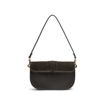 STACCATO Vintage Fringe Crossbody Bag - Misty Dark Coffee