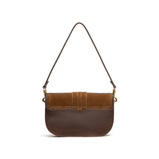 STACCATO Vintage Fringe Crossbody Bag - Caramel Coffee