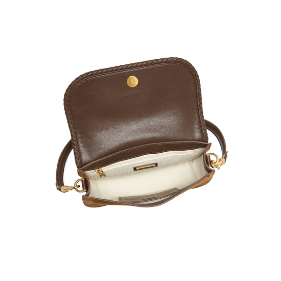 STACCATO Vintage Fringe Crossbody Bag - Caramel Coffee