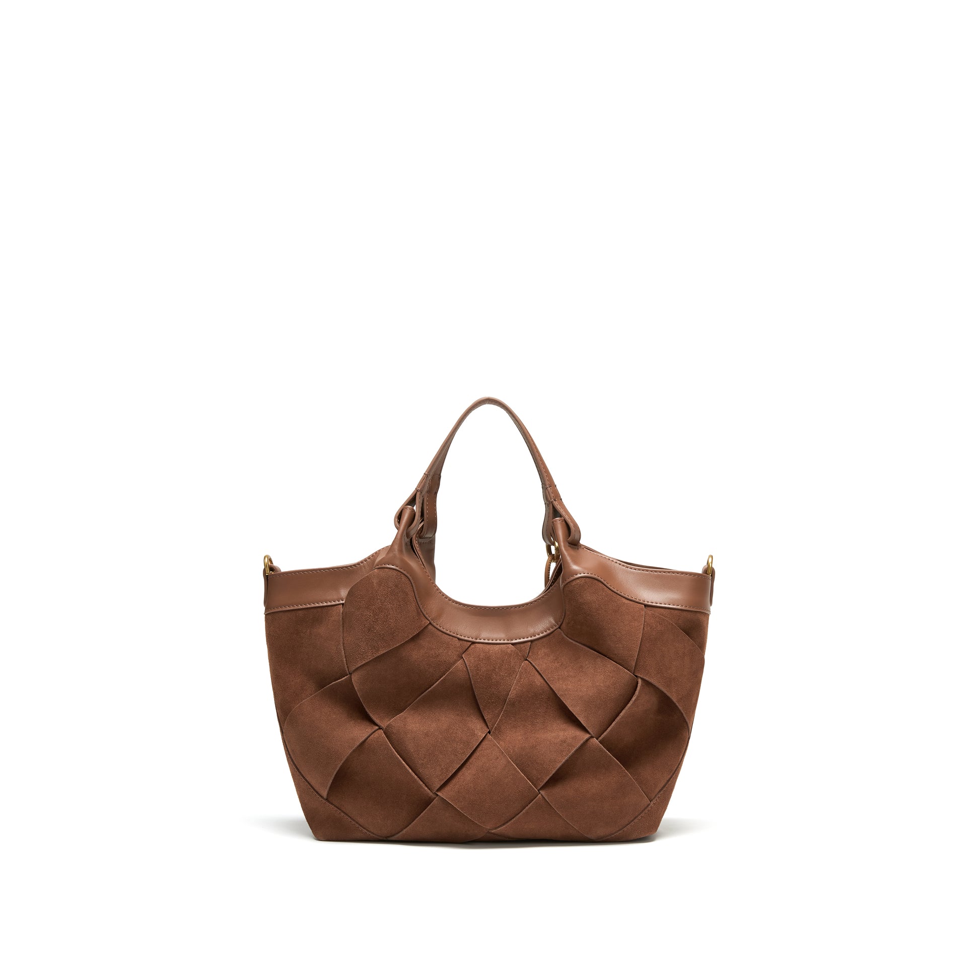 STACCATO Woven Resort Tote Bag - Nomad Brown