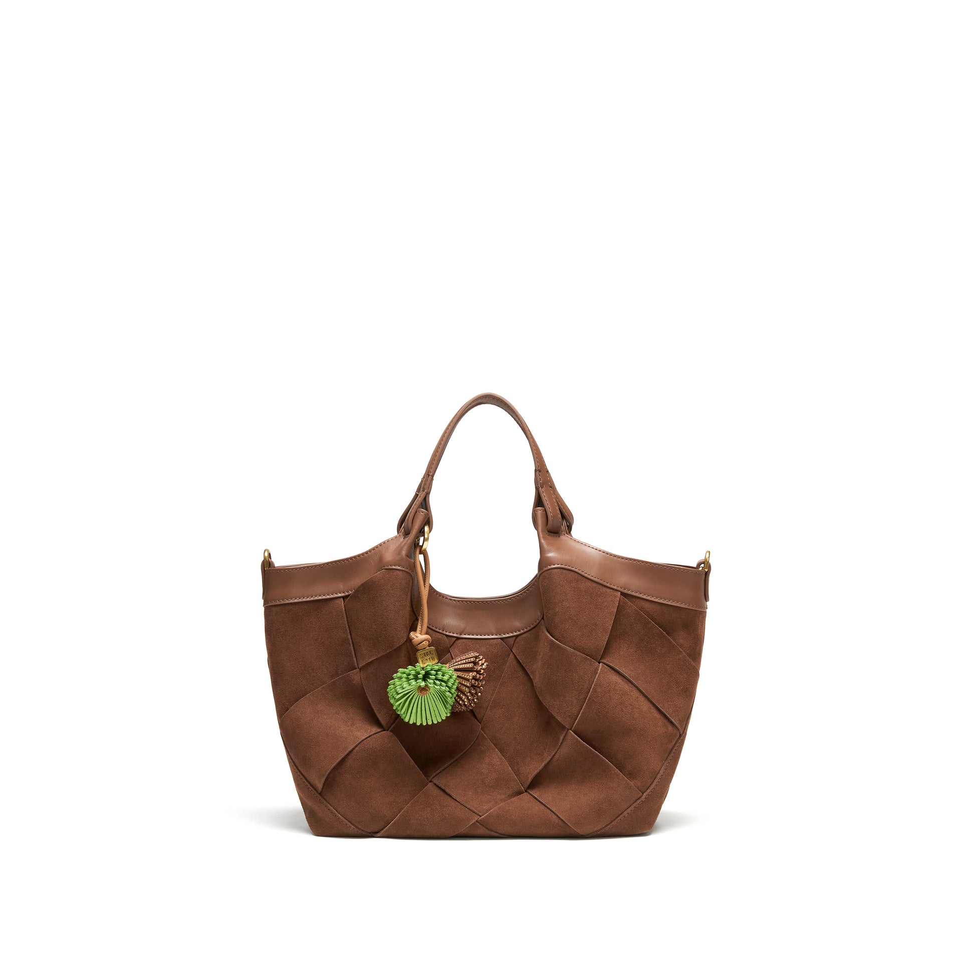 STACCATO Woven Resort Tote Bag - Nomad Brown