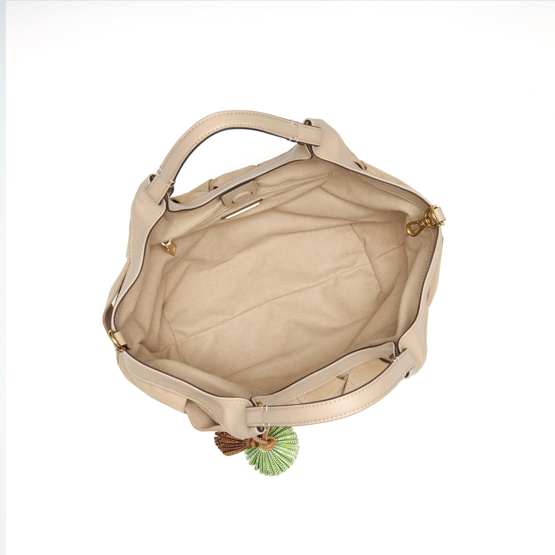 STACCATO Woven Resort Tote Bag - Oat Apricot
