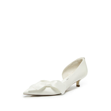 STACCATO x VERA WANG Kitten Heel Pumps - EJC02CQ6 - Elegant White