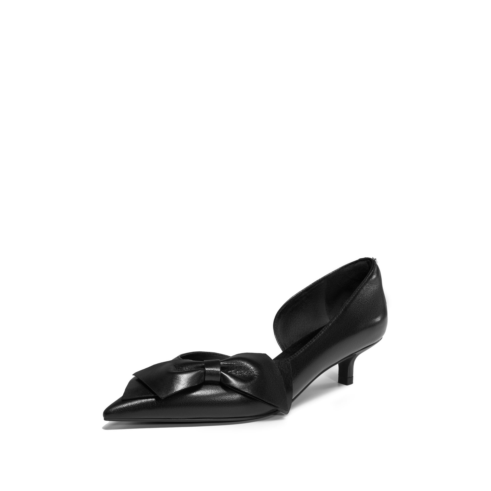 STACCATO x VERA WANG Kitten Heel Pumps - EJC02CQ6 - Urban Black