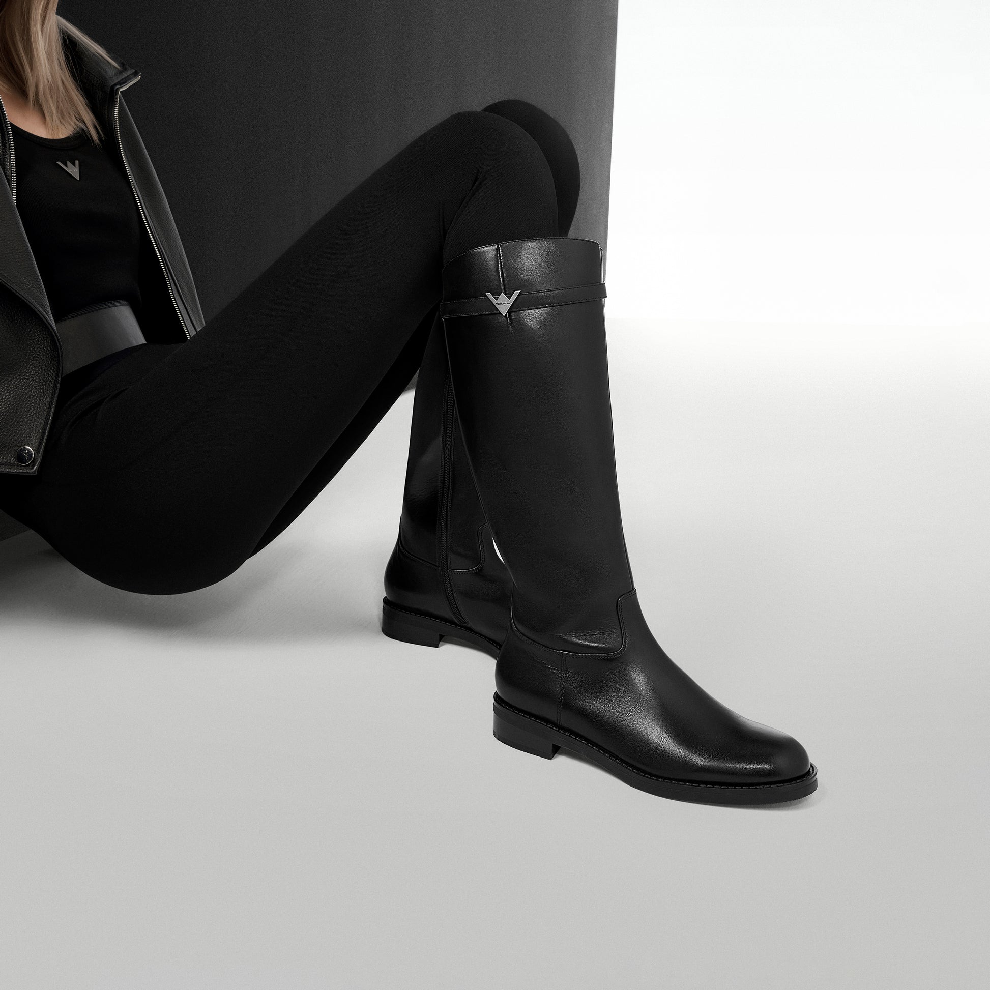 STACCATO x VERA WANG Riding Boots - ENQ01DG6 - Urban Black