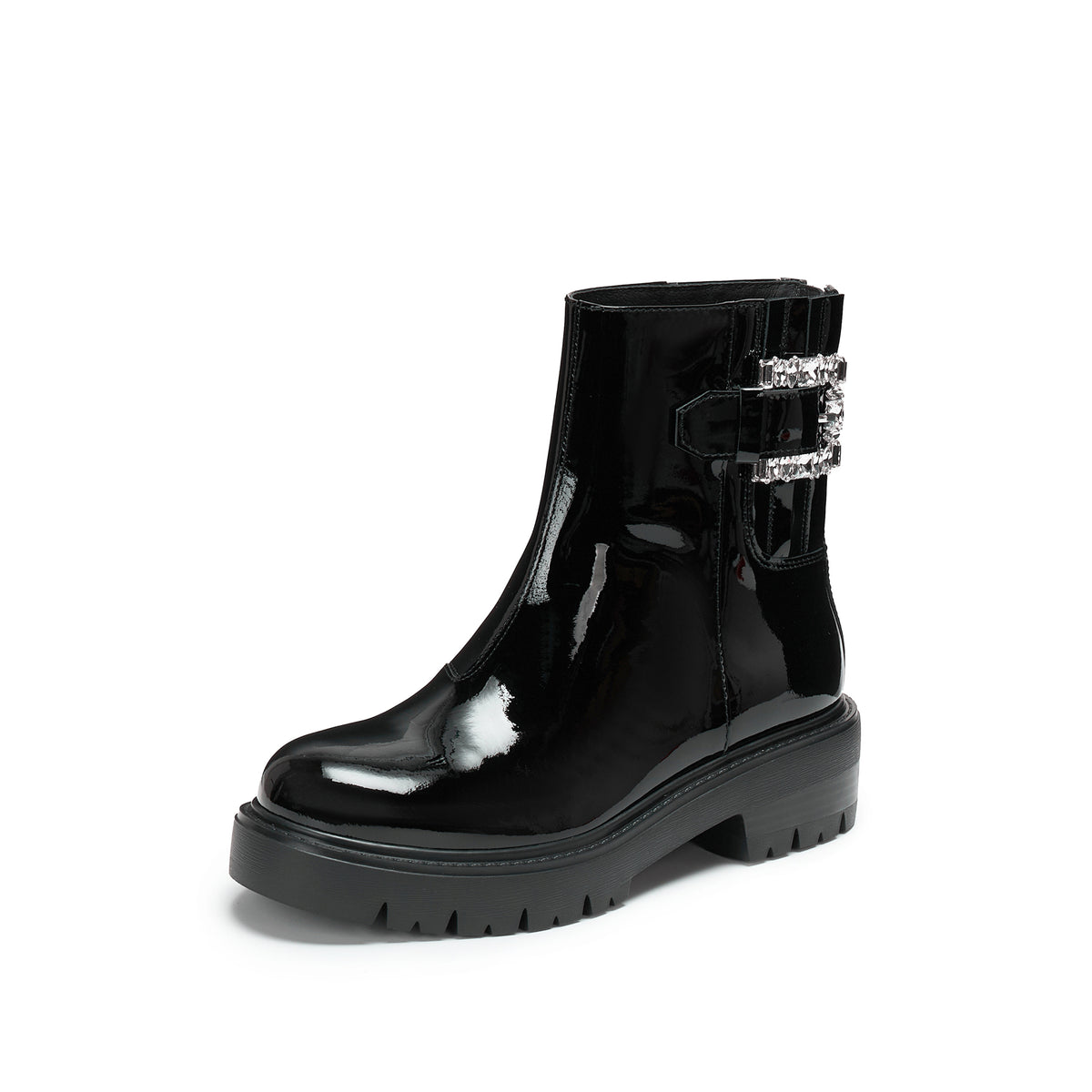 British Charcoal STACCATO chelsea boots, product view