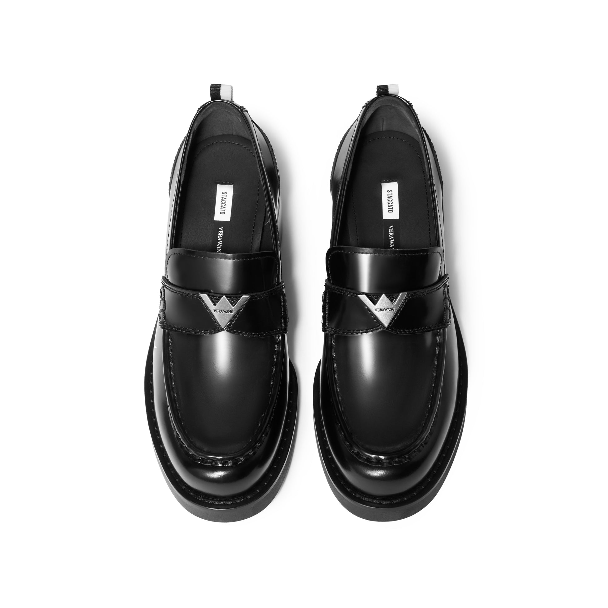 STACCATO x VERA WANG High Platform Loafers - EMU07CA6 - Urban Black