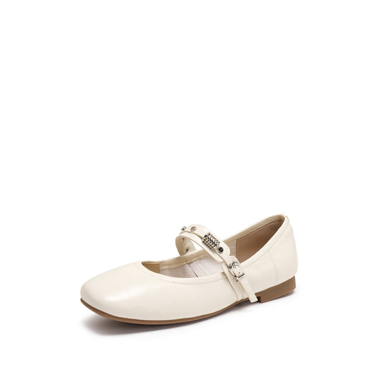 Mary Jane- Shallow Cut Flats  J8869