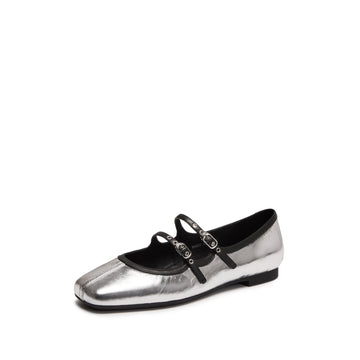 Mary Jane- Shallow Cut Flats  R0531
