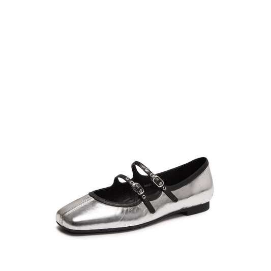 Mary Jane- Shallow Cut Flats  R0531
