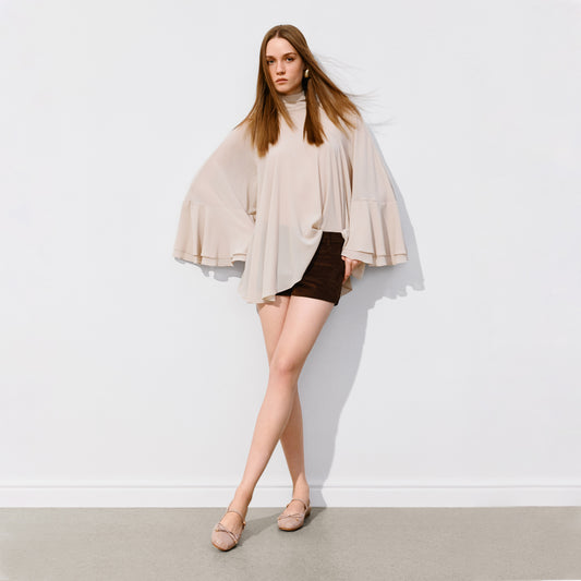 Mary Jane- Shallow Cut Flats  B2373