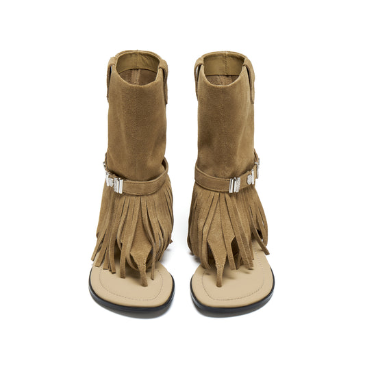 STACCATO Retro Casual Flat Sandal Boots - H0420BB6