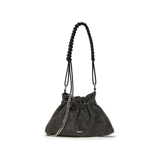 Shoulder Bag - Sparkly Rhinestone Shoulder Bag X8337