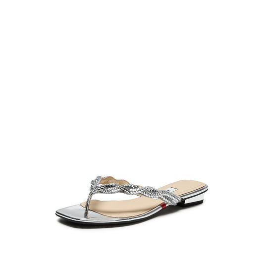 STACCATO Crystal Thong Flat Sandals - ELF07BT6