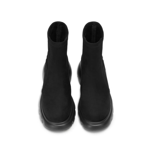 Pair of boots, front view on white background - STACCATO