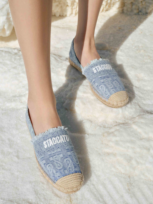 Espadrille - Denim Espadrille Slip-On Loafers